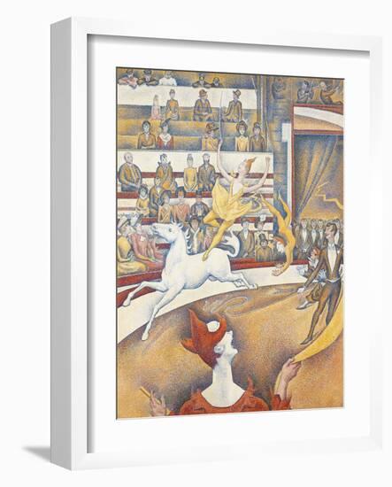 The Circus-Georges Seurat-Framed Giclee Print