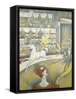 The Circus-Georges Seurat-Framed Stretched Canvas