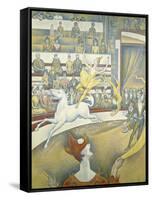 The Circus-Georges Seurat-Framed Stretched Canvas