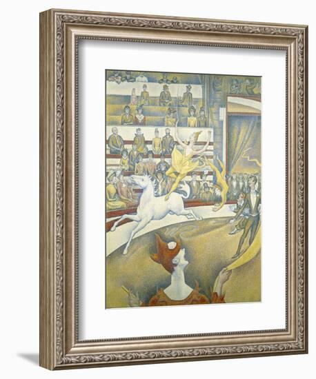 The Circus-Georges Seurat-Framed Art Print