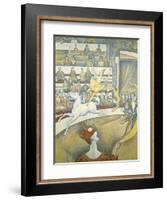 The Circus-Georges Seurat-Framed Art Print