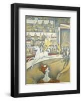 The Circus-Georges Seurat-Framed Art Print