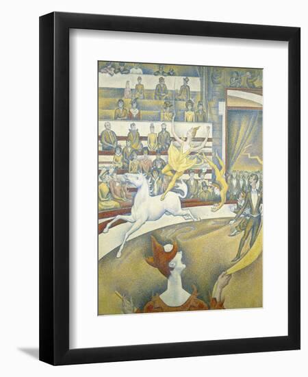 The Circus-Georges Seurat-Framed Art Print