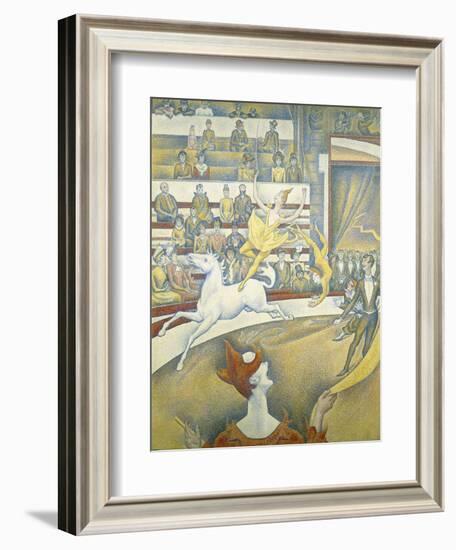 The Circus-Georges Seurat-Framed Art Print