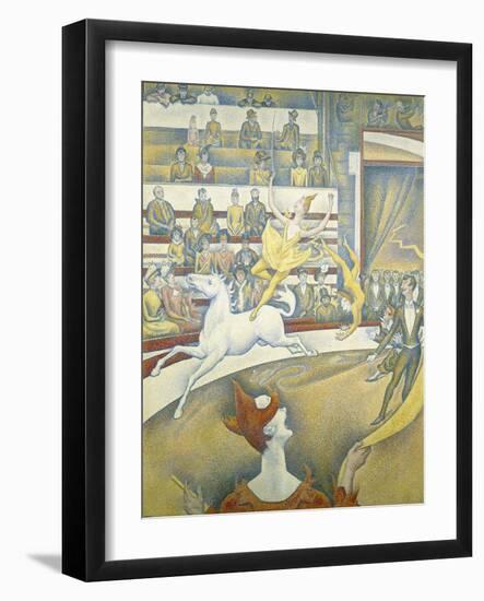 The Circus-Georges Seurat-Framed Art Print