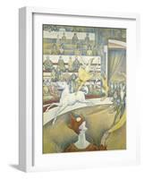 The Circus-Georges Seurat-Framed Art Print