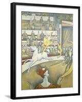 The Circus-Georges Seurat-Framed Art Print