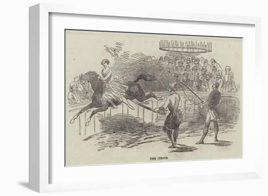 The Circus-null-Framed Giclee Print