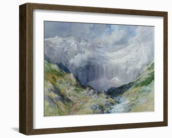 The Cirque at Gavarnie, 1882-Gustave Doré-Framed Giclee Print