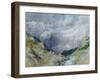 The Cirque at Gavarnie, 1882-Gustave Doré-Framed Giclee Print