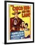 The Cisco Kid and the Lady, Cesar Romero, Marjorie Weaver on Midget Window Card, 1939-null-Framed Photo