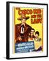 The Cisco Kid and the Lady, Cesar Romero, Marjorie Weaver on Midget Window Card, 1939-null-Framed Photo