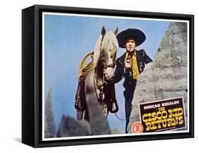 The Cisco Kid Returns, 1945-null-Framed Stretched Canvas