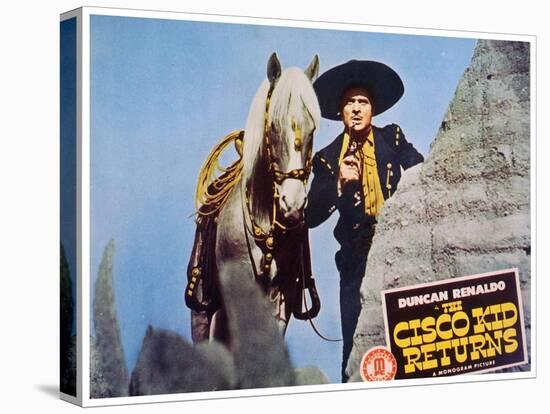 The Cisco Kid Returns, 1945-null-Stretched Canvas