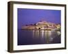 The Citadel by Night, Peniscola, Costa Del Azahar, Valencia, Spain, Mediterranean-Ruth Tomlinson-Framed Photographic Print