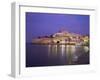 The Citadel by Night, Peniscola, Costa Del Azahar, Valencia, Spain, Mediterranean-Ruth Tomlinson-Framed Photographic Print