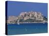 The Citadel, Calvi, Corsica, France, Mediterranean-John Miller-Stretched Canvas