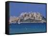 The Citadel, Calvi, Corsica, France, Mediterranean-John Miller-Framed Stretched Canvas