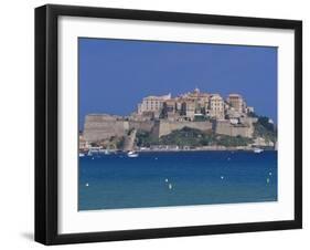 The Citadel, Calvi, Corsica, France, Mediterranean-John Miller-Framed Photographic Print