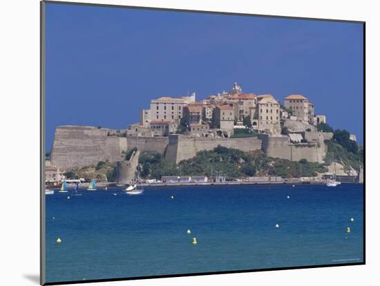 The Citadel, Calvi, Corsica, France, Mediterranean-John Miller-Mounted Photographic Print