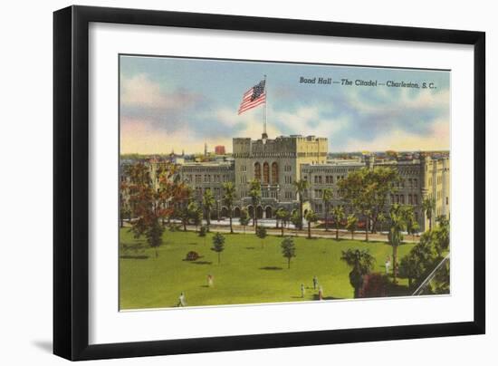 The Citadel, Charleston, South Carolina-null-Framed Art Print