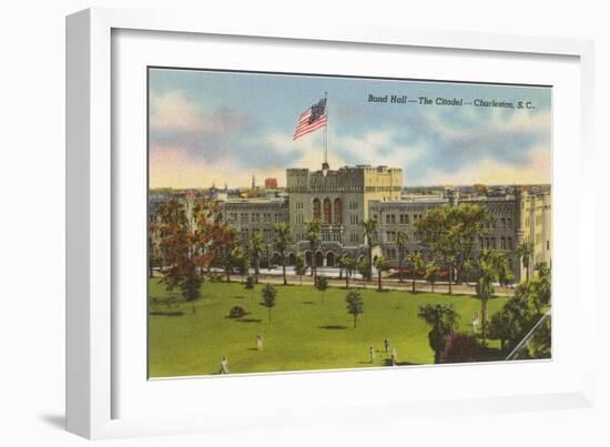 The Citadel, Charleston, South Carolina-null-Framed Art Print