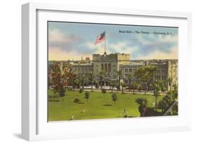 The Citadel, Charleston, South Carolina-null-Framed Art Print