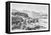 The Citadel of Attock and a Bridge of Boats over the Indus, Pakistan, 1895-null-Framed Stretched Canvas