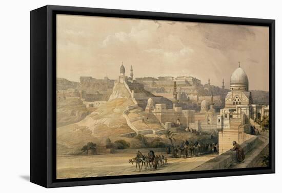 The Citadel of Cairo, from "Egypt and Nubia," Vol.3-David Roberts-Framed Stretched Canvas