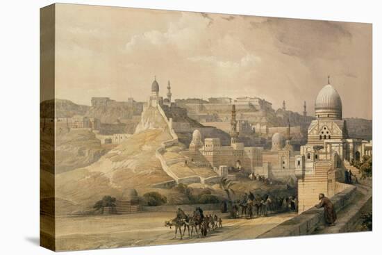 The Citadel of Cairo, from "Egypt and Nubia," Vol.3-David Roberts-Stretched Canvas