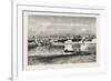 The Citadel of Cairo, from the Nile. Egypt, 1879-null-Framed Giclee Print