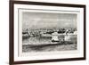 The Citadel of Cairo, from the Nile. Egypt, 1879-null-Framed Giclee Print