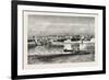 The Citadel of Cairo, from the Nile. Egypt, 1879-null-Framed Giclee Print