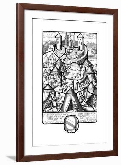 The Citadel of Pallas, 1589-null-Framed Giclee Print