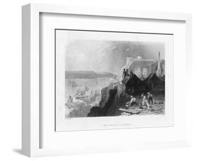The Citadel of Quebec, Canada, 19th Century-E Challis-Framed Giclee Print