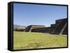 The Citadel, Teotihuacan, Unesco World Heritage Site, North of Mexico City, Mexico, North America-R H Productions-Framed Stretched Canvas