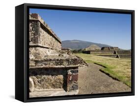 The Citadel, Teotihuacan, Unesco World Heritage Site, North of Mexico City, Mexico, North America-Robert Harding-Framed Stretched Canvas