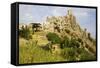 The Citadelle, Deserted Village of Craco in Basilicata, Italy, Europe-Olivier Goujon-Framed Stretched Canvas