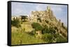 The Citadelle, Deserted Village of Craco in Basilicata, Italy, Europe-Olivier Goujon-Framed Stretched Canvas