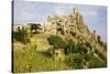 The Citadelle, Deserted Village of Craco in Basilicata, Italy, Europe-Olivier Goujon-Stretched Canvas