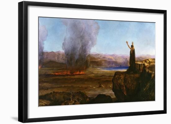 The Cities of the Plain, 1876-Edward Armitage-Framed Giclee Print