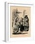 'The Citizens offering the Crown to Richard',-John Leech-Framed Giclee Print