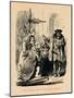 'The Citizens offering the Crown to Richard',-John Leech-Mounted Giclee Print