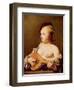 The Cittern Player-Cesar Boetius van Everdingen-Framed Premium Giclee Print