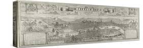 "The Citty of Bristoll", Perspective View by James Millerd, Pub.1673-null-Stretched Canvas