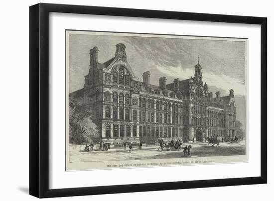 The City and Guilds of London Technical Education Central Institute, South Kensington-Frank Watkins-Framed Giclee Print