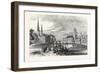 The City and Lake of Zurich, Switzerland-null-Framed Giclee Print