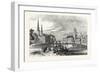 The City and Lake of Zurich, Switzerland-null-Framed Giclee Print