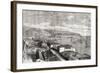 The City and Port of Valparaiso, Chile, from 'L'Univers Illustré', 1866-null-Framed Giclee Print