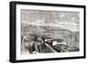 The City and Port of Valparaiso, Chile, from 'L'Univers Illustré', 1866-null-Framed Giclee Print